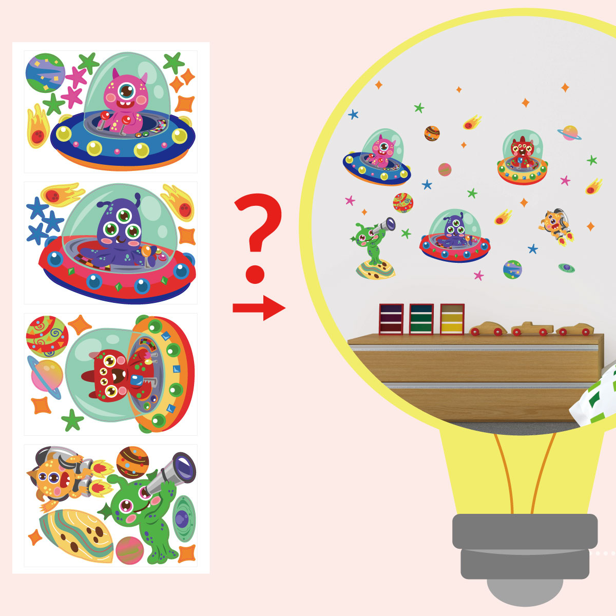 How To Install Wall Stickers And Decals Fabric Wall Stickers Blog